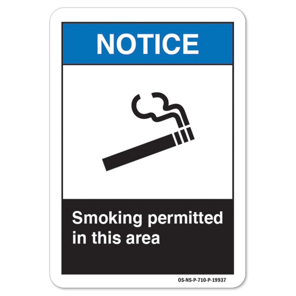Smoking Permitted In This Area