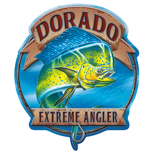 Dorado Extreme Angler Mahi Mahi Vinyl Decal Sticker