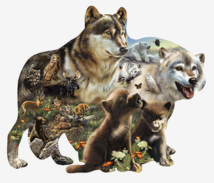 Wolf Pack Nature Lover Vinyl Decal Sticker