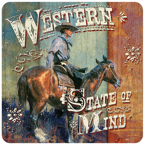 Western State Of Mind Vinyl Decal Sticker