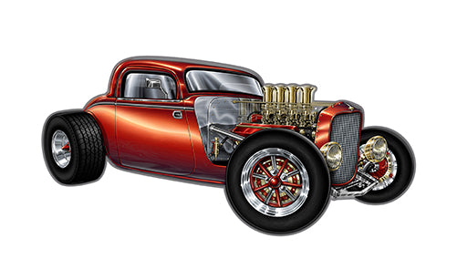 Hot Rod Owner Mechanic Auto Shop Novelty Sign