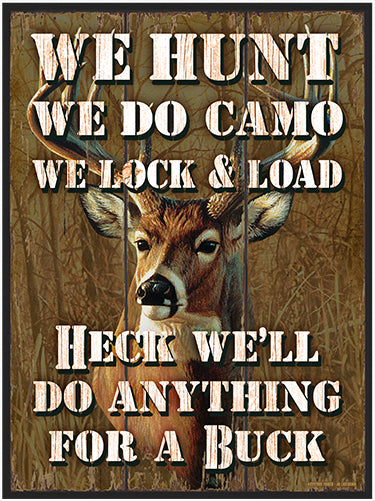 Anything For A Buck Novelty Sign