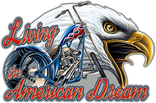 Living American Dream Vinyl Decal Sticker