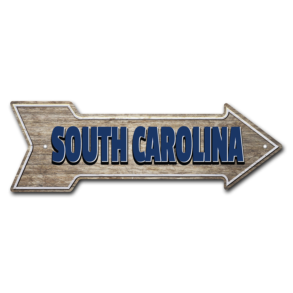 South Carolina (2) Arrow Sign