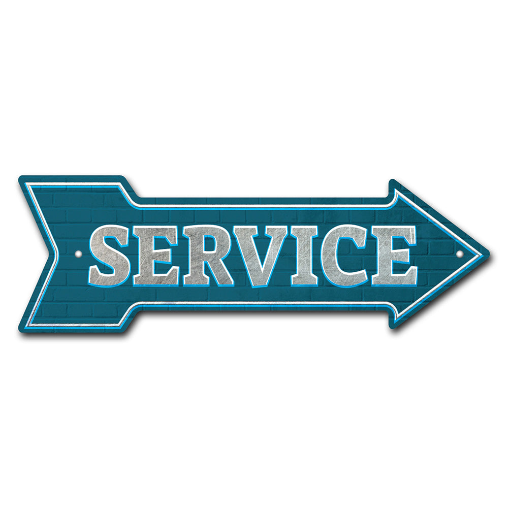 Service Arrow Sign
