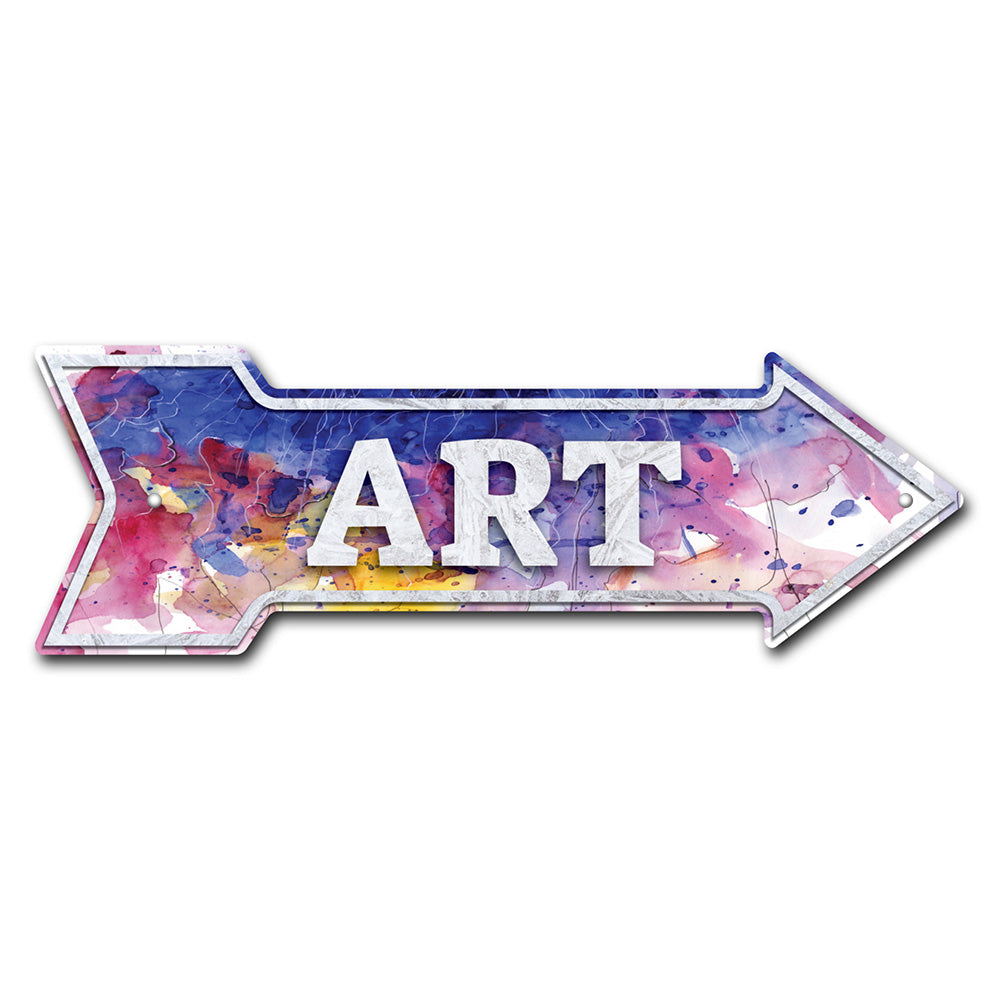 Art Arrow Sign