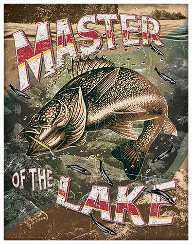 Master Of The Lake Novelty Sign