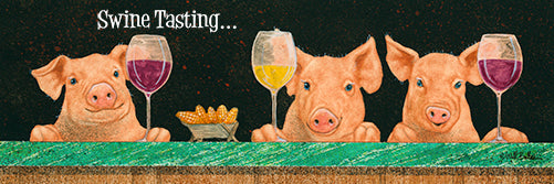 Swine Tasting Novelty Sign