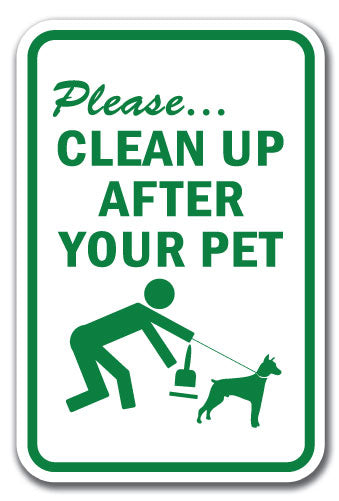 Please Clean Up After Your Pet