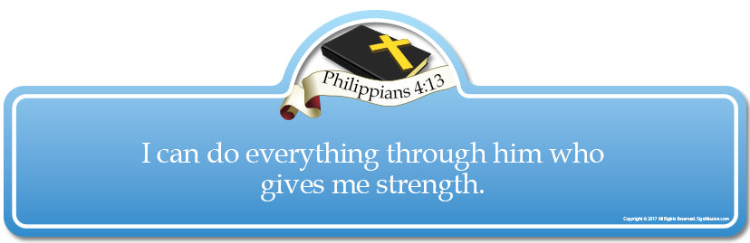 Philippians 4.13B