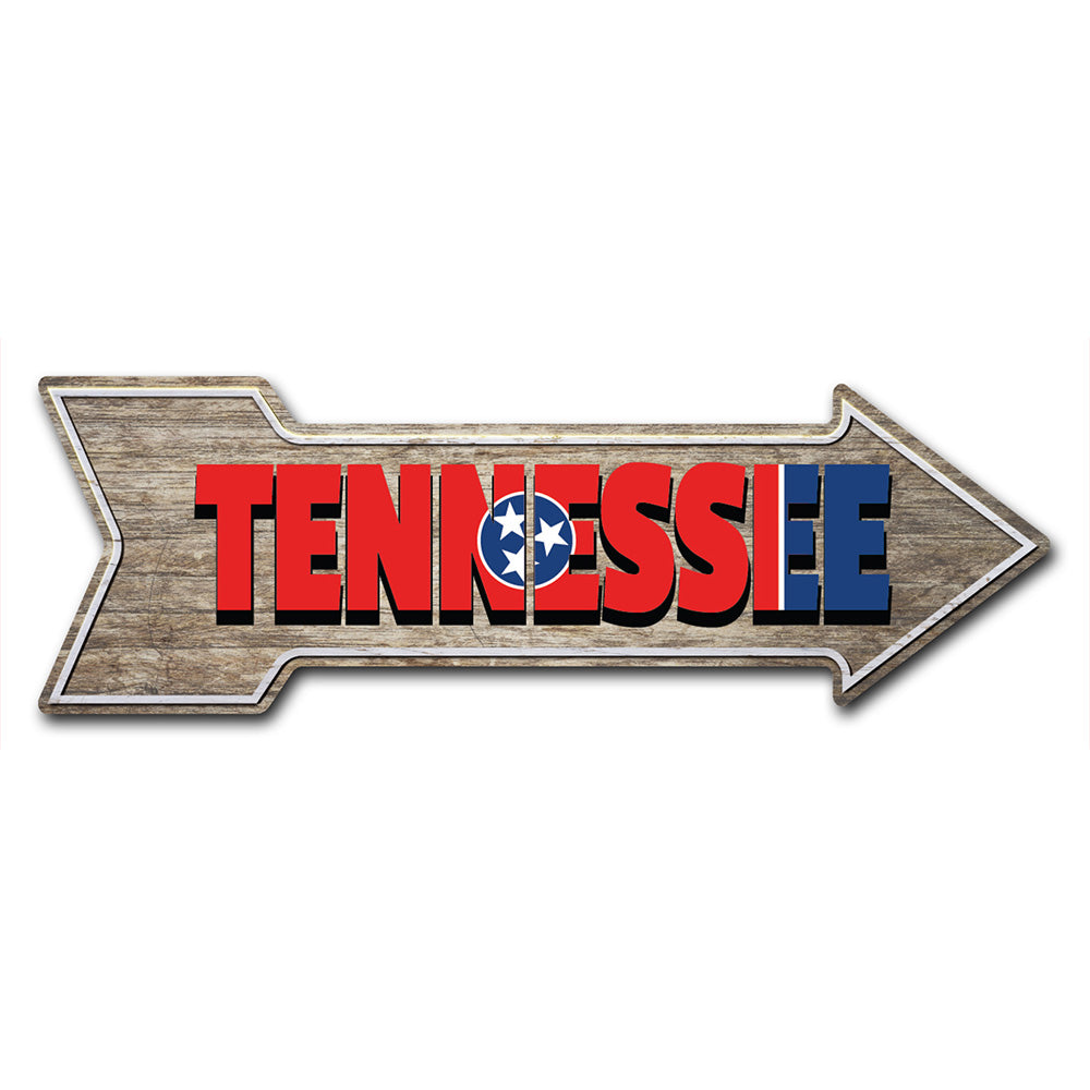 Tennessee Arrow Sign