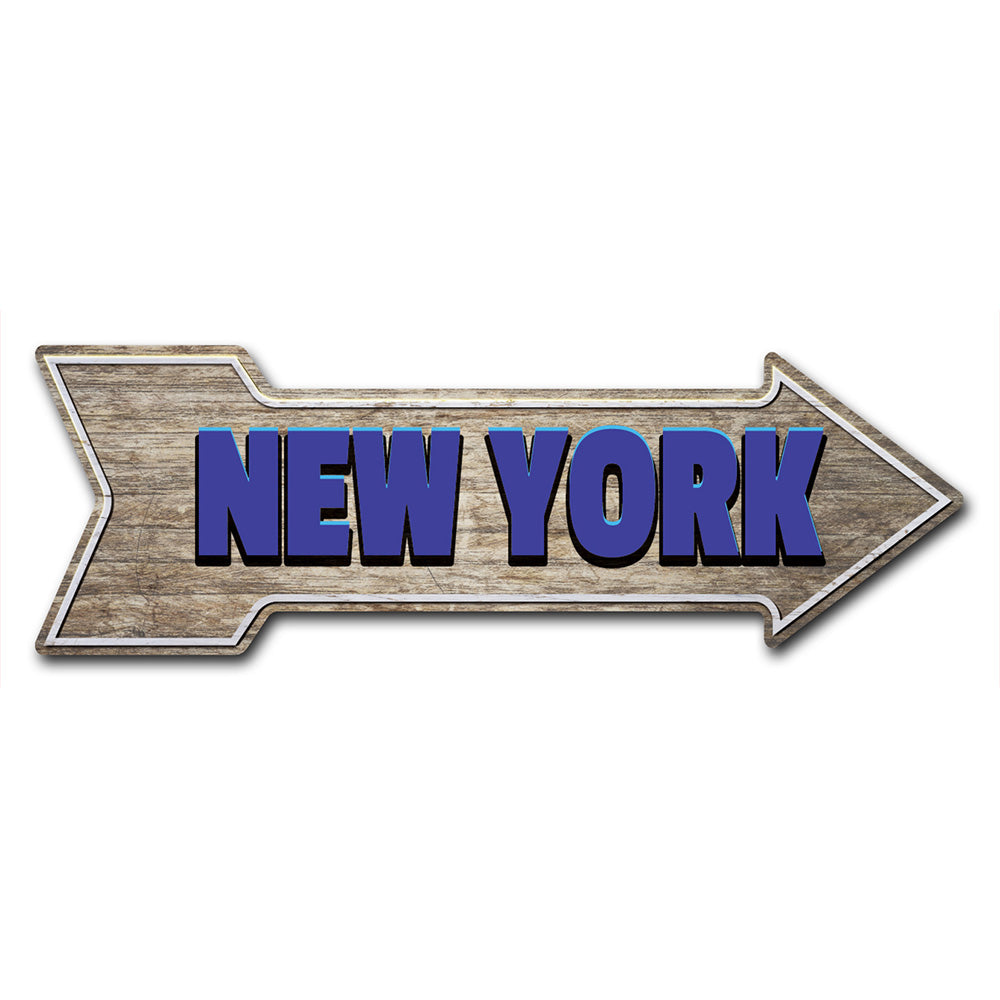 New York Arrow Sign