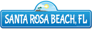 Santa Rosa, FL Florida Beach Street Sign