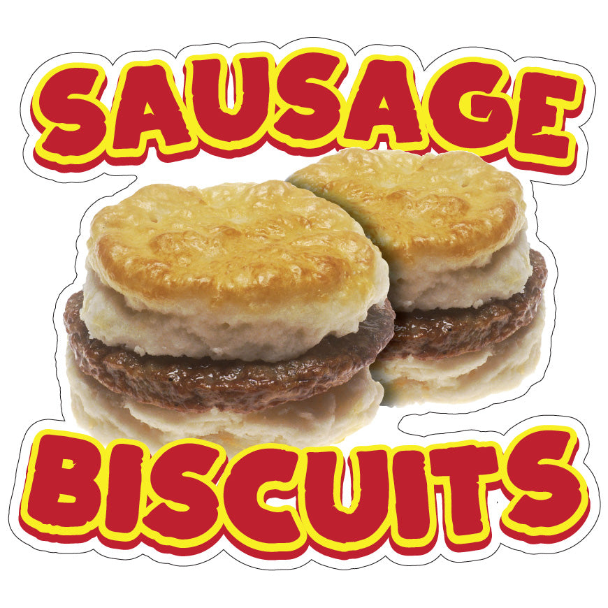 Sausage Biscuits Die-Cut Decal