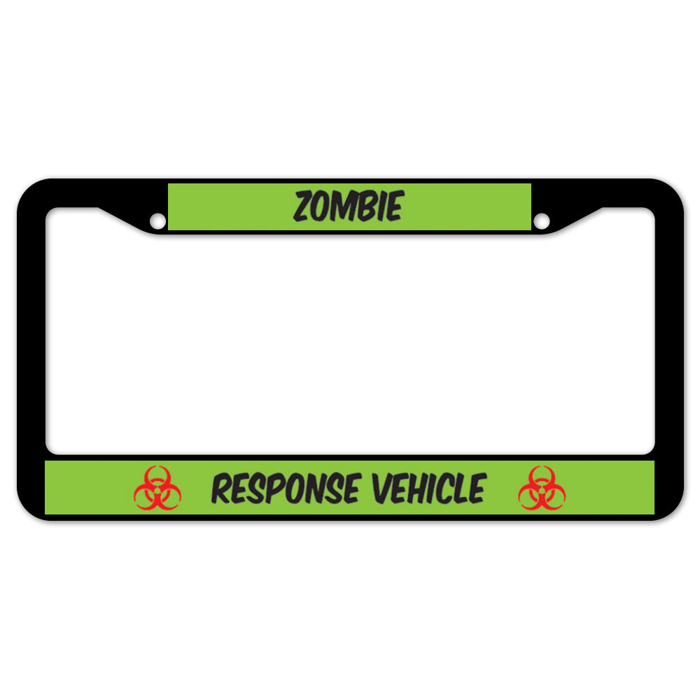 Zombie Response Vehicle License Plate Frame