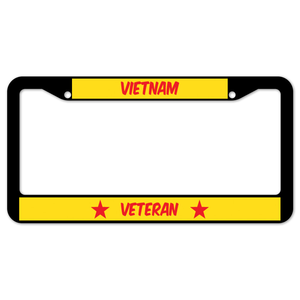 Vietnam Veteran License Plate Frame