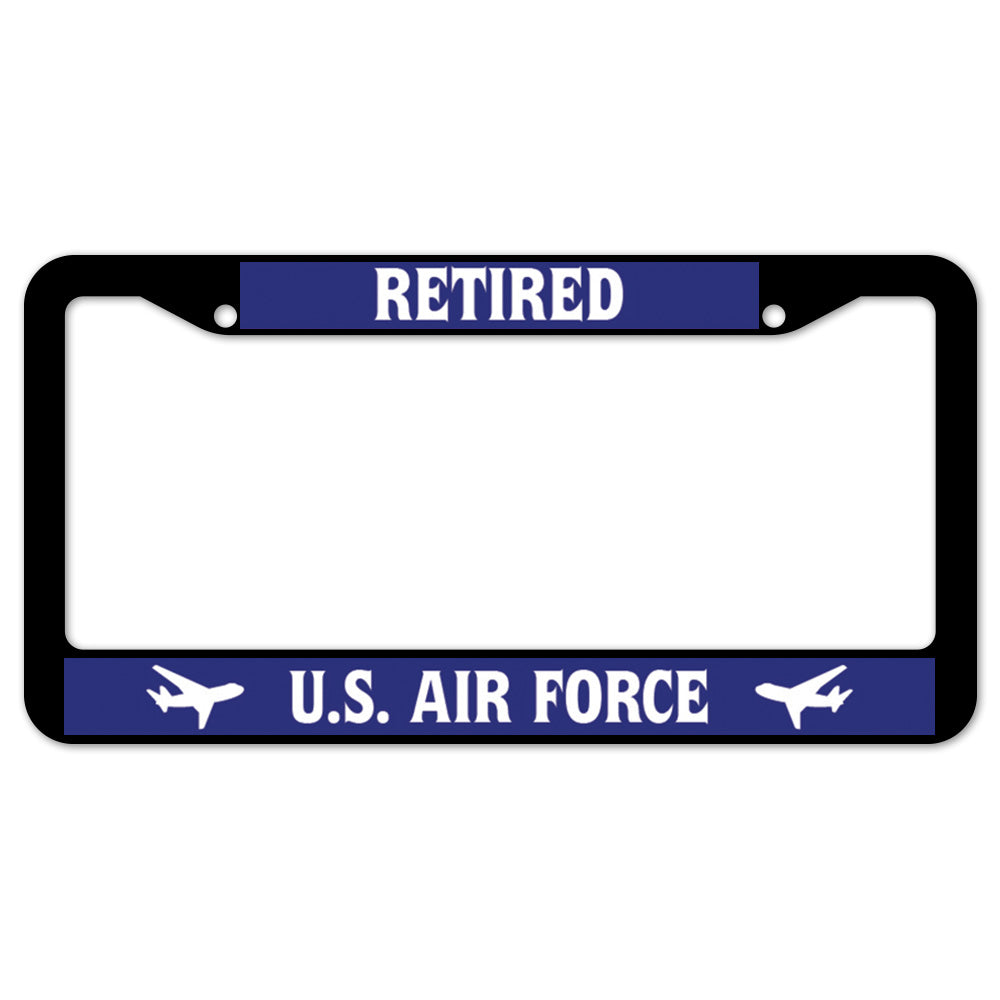 Retired U.S. Air Force License Plate Frame