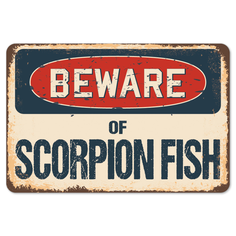 Beware Of Scorpion Fish