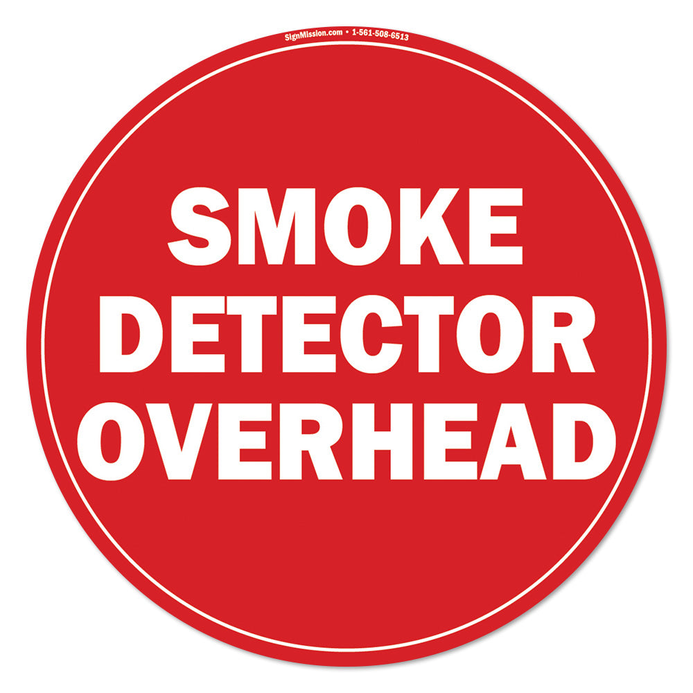 Smoke Detector Overhead