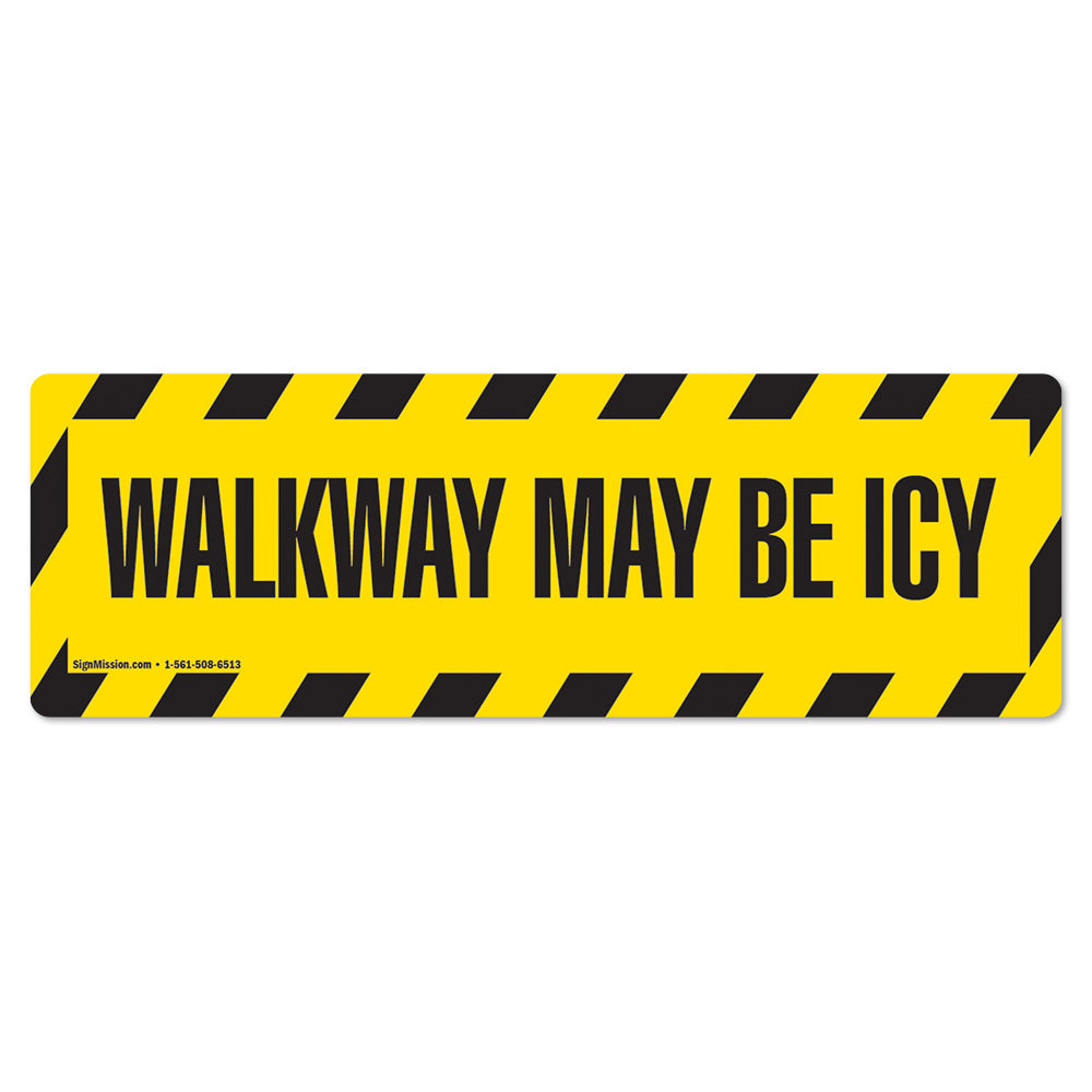 Walkway May Be Icy