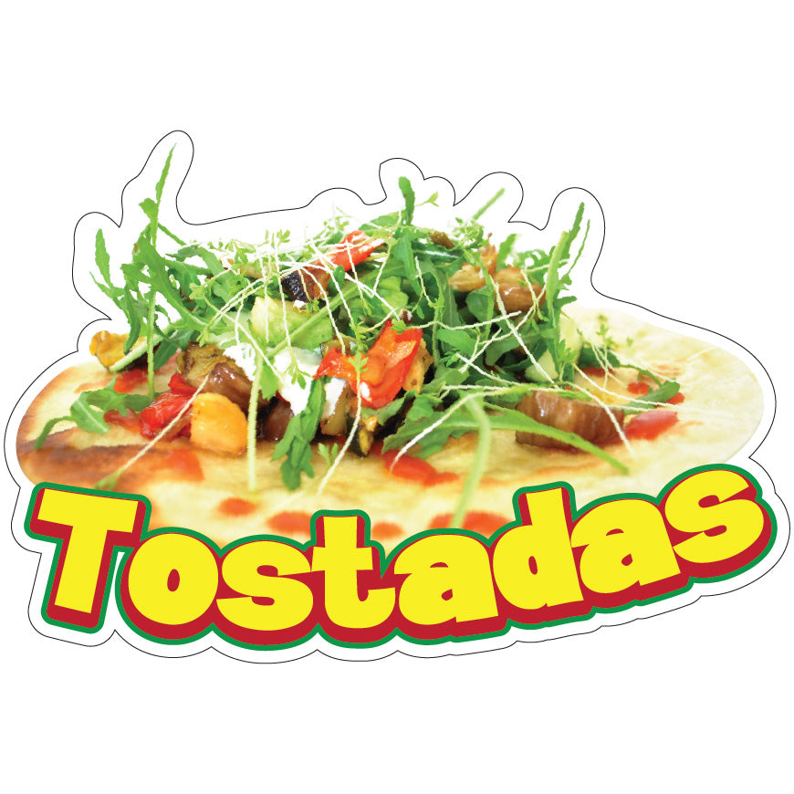 Tostadas Die-Cut Decal