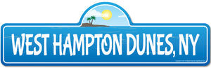 West Hampton Dunes, NY New York Beach Street Sign