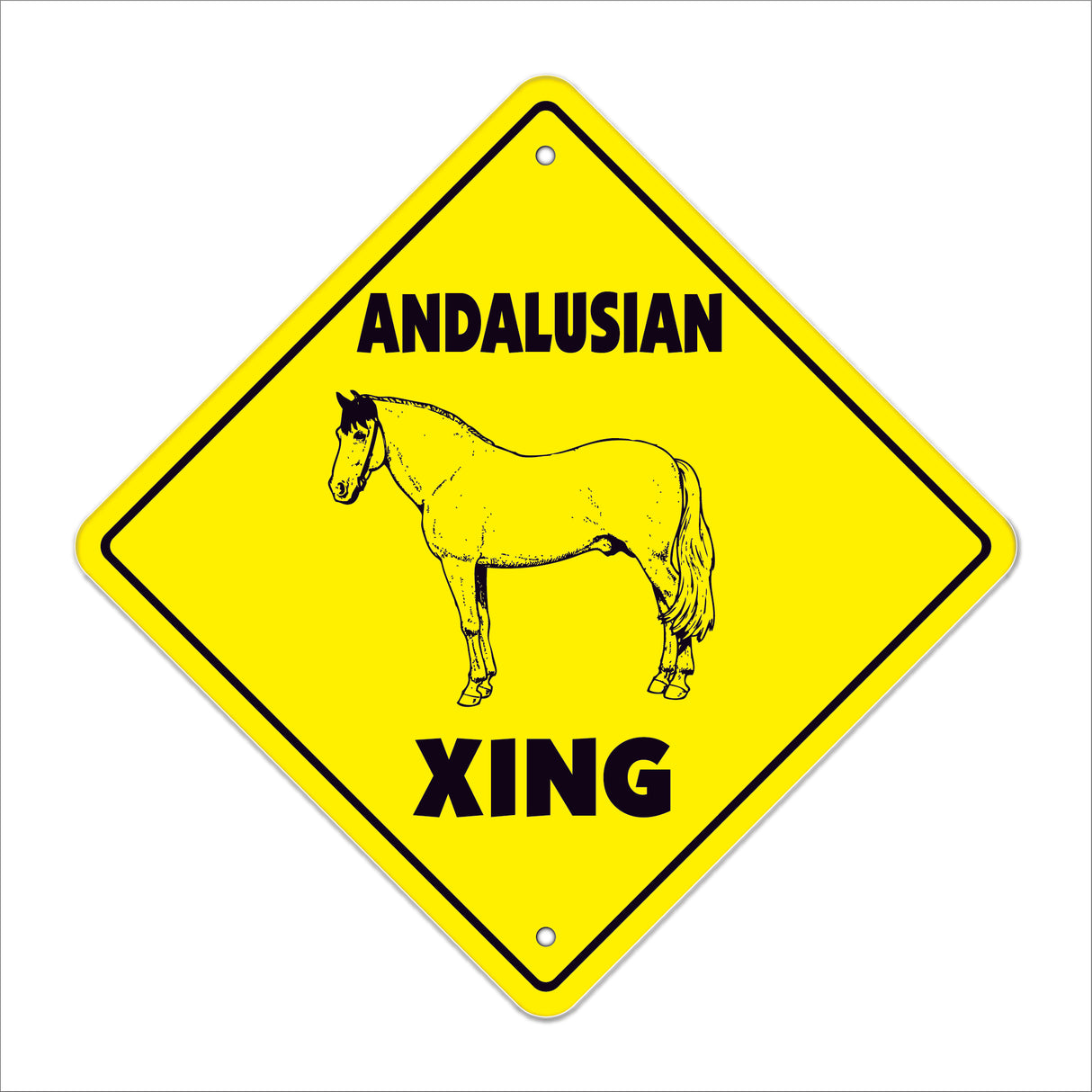 Andalusian Crossing Sign