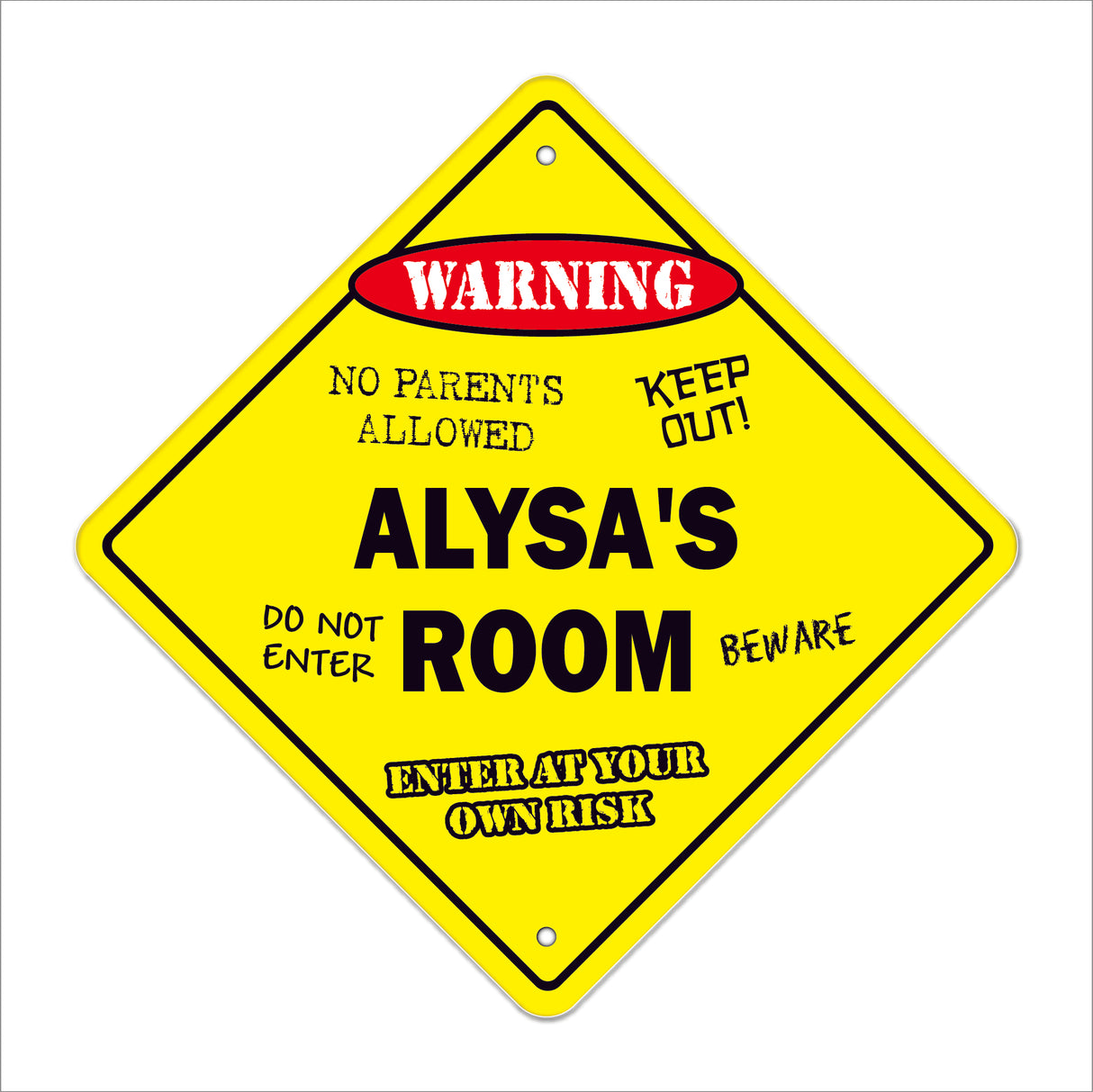 Alysa's Room Sign