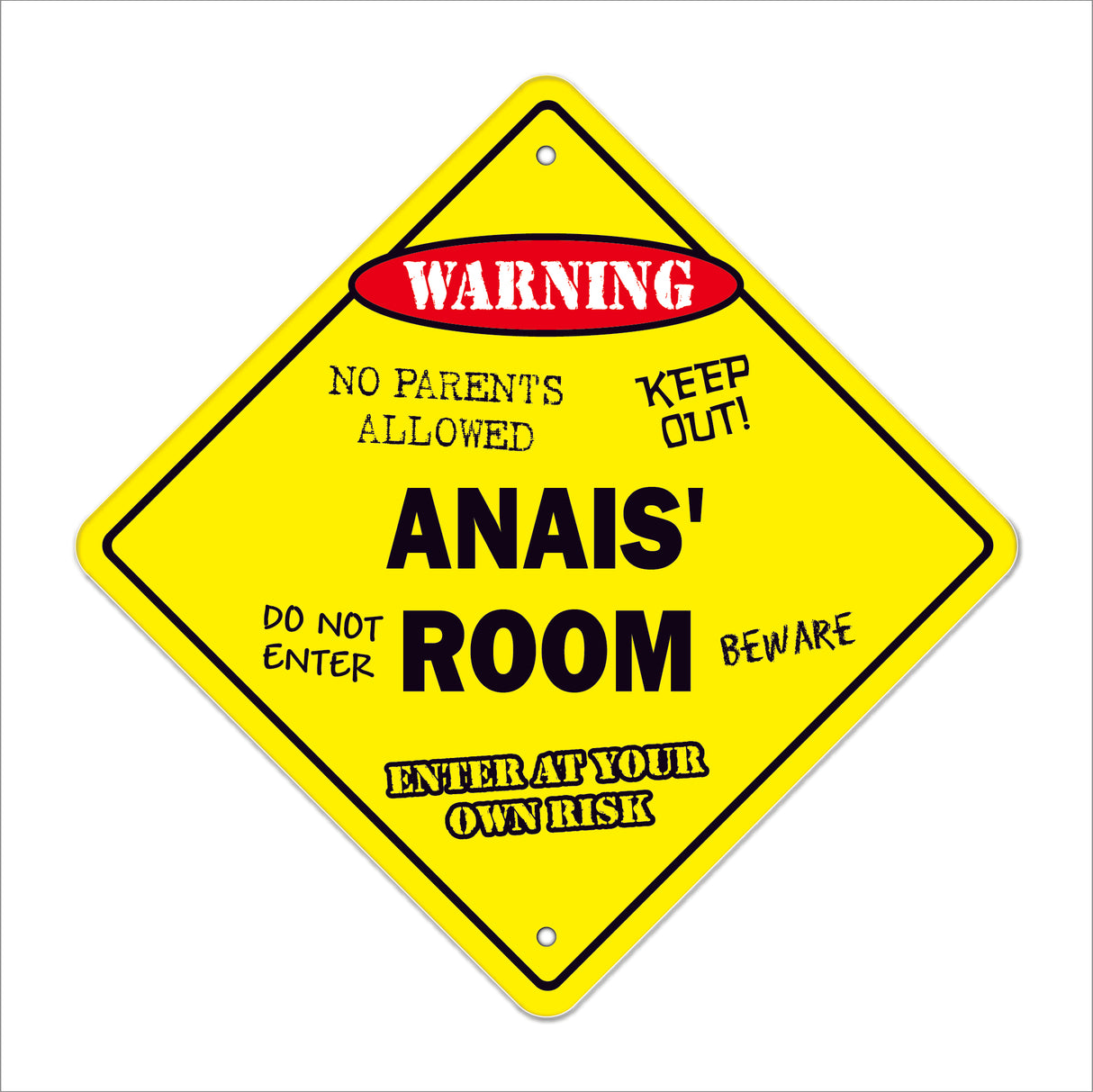 Anais' Room Sign