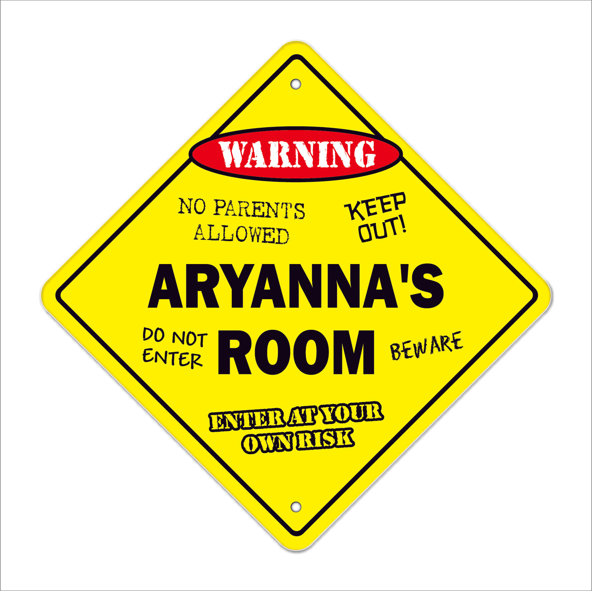 Aryanna's Room Sign