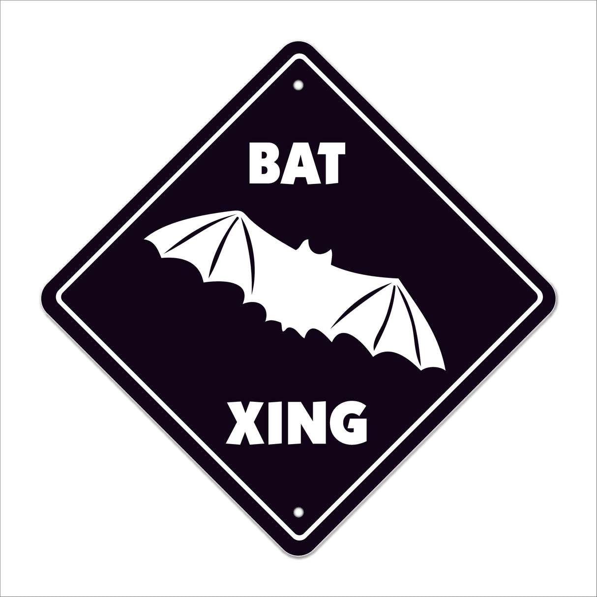 Bat Crossing Sign