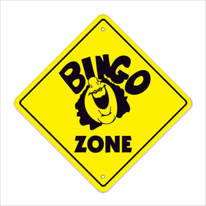 Bingo Crossing Sign