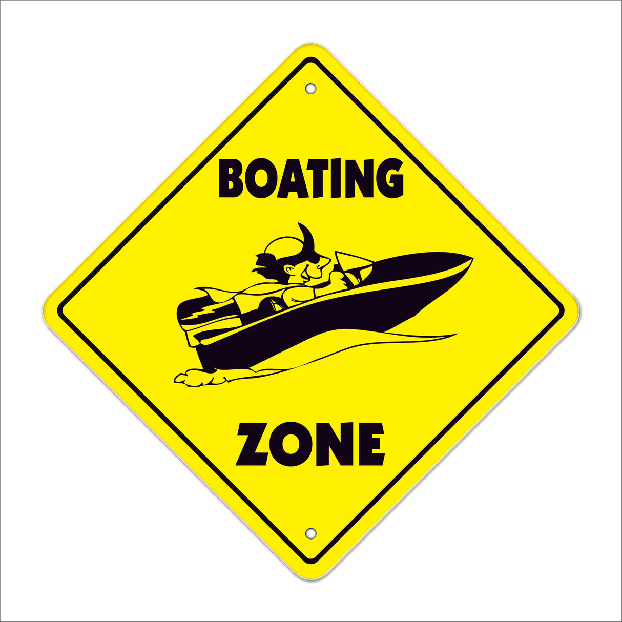 Boating Crossing Sign