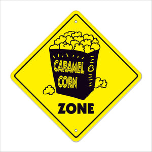 Caramel Corn Crossing Sign