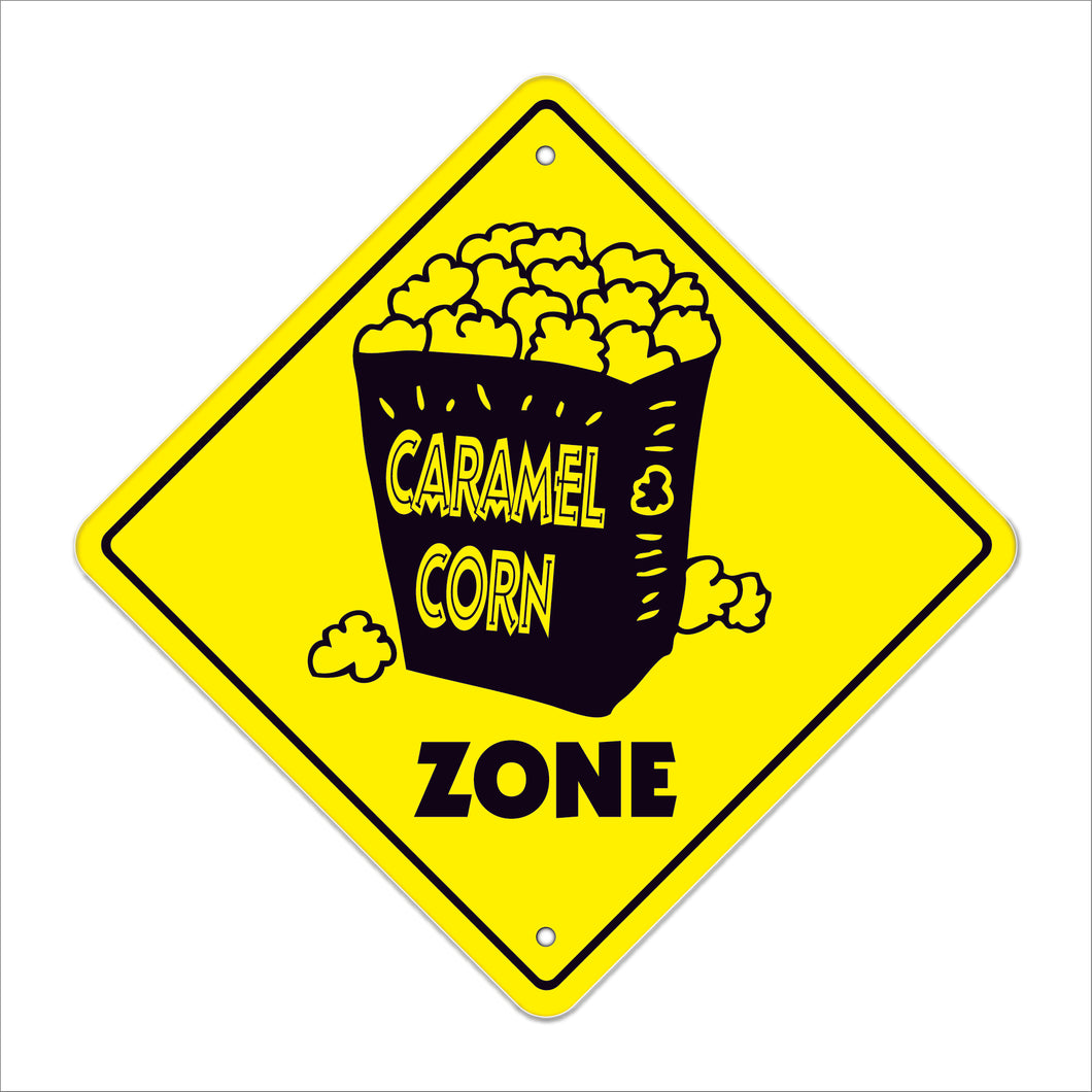 Caramel Corn Crossing Sign