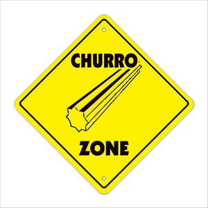 Churro Crossing Sign