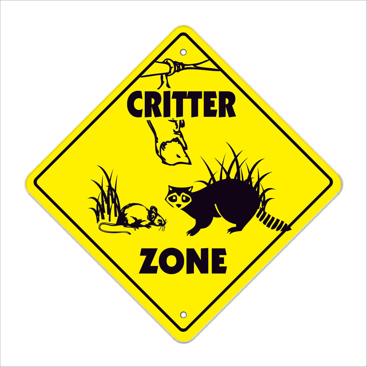 Critter Crossing Sign