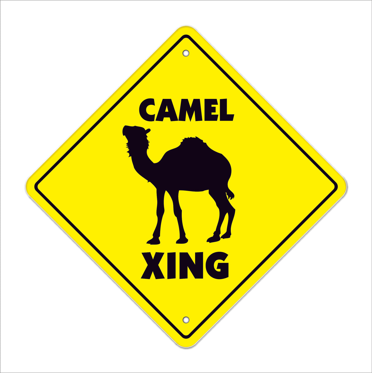 Camel Crossing Sign