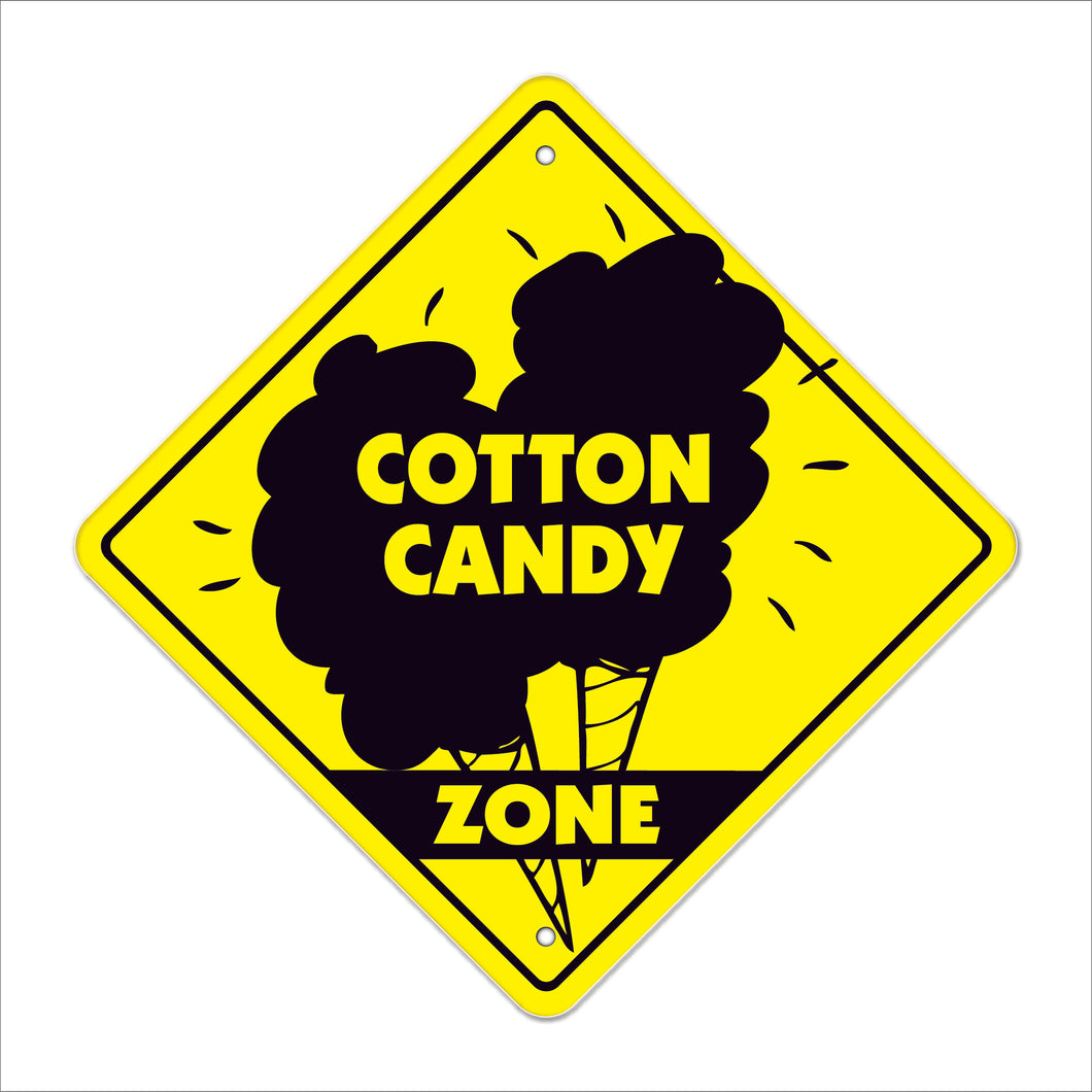 Cotton Candy Crossing Sign