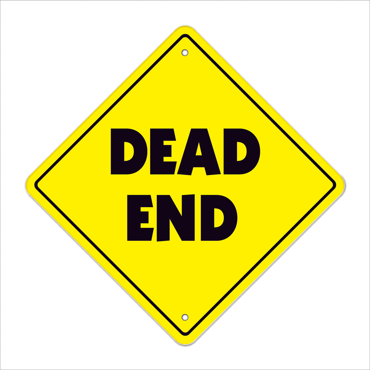 Deadend Crossing Sign