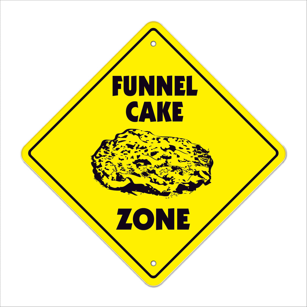 Funnel Cake Crossing Sign
