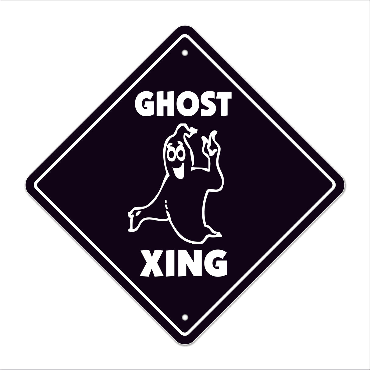 Ghost Crossing Sign