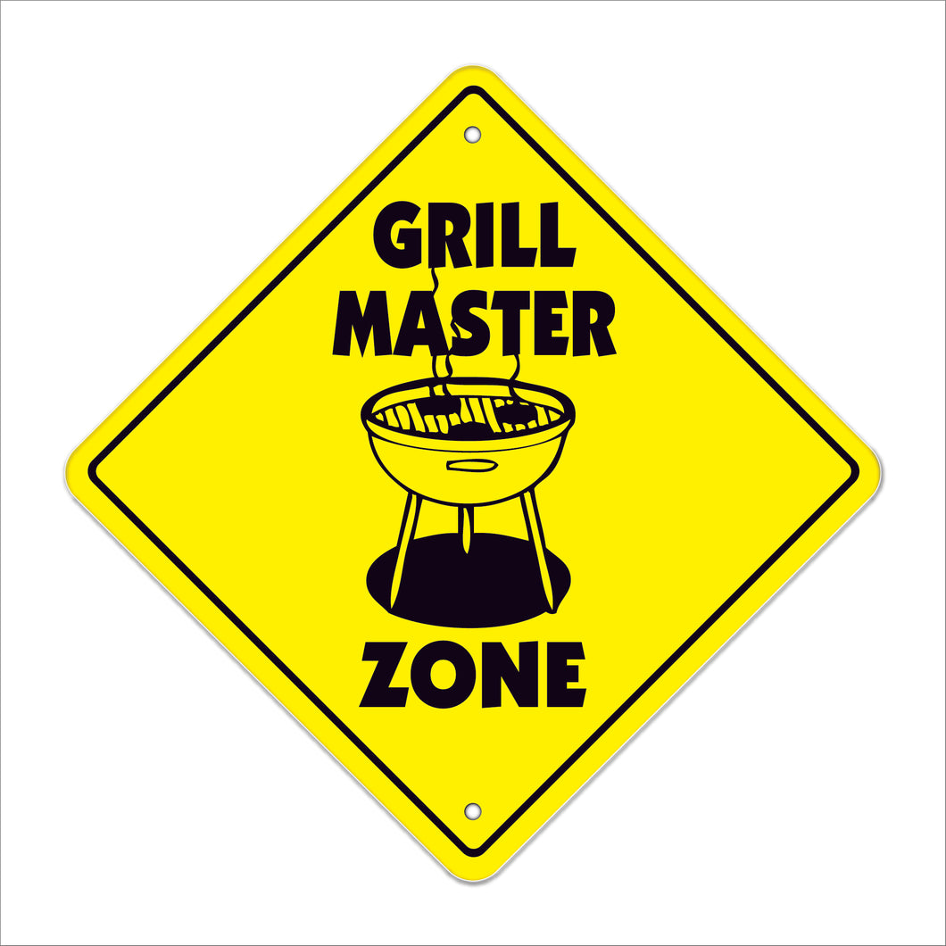 Grill Master Crossing Sign