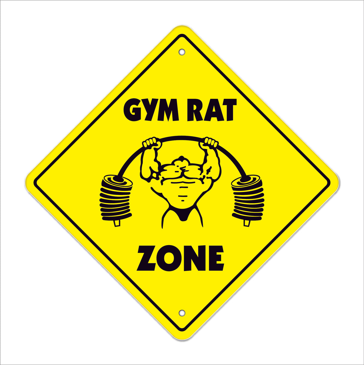 Gymrat Crossing Sign