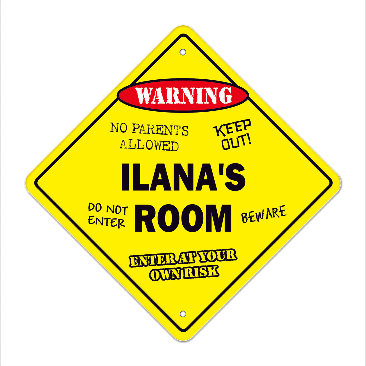 Ilana's Room Sign