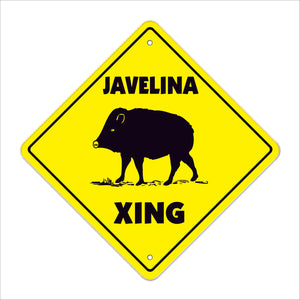 Javelina Crossing Sign