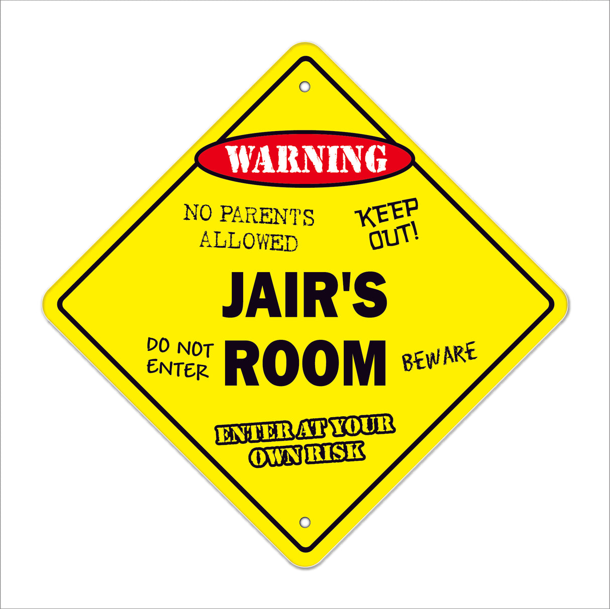 Jair's Room Sign