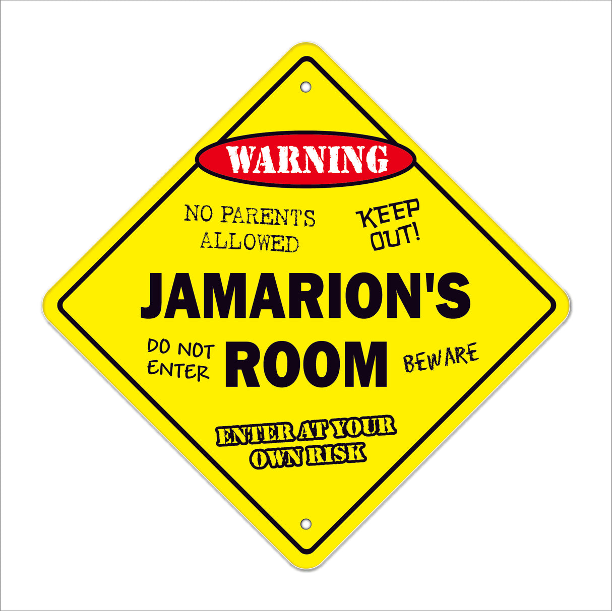 Jamarion's Room Sign