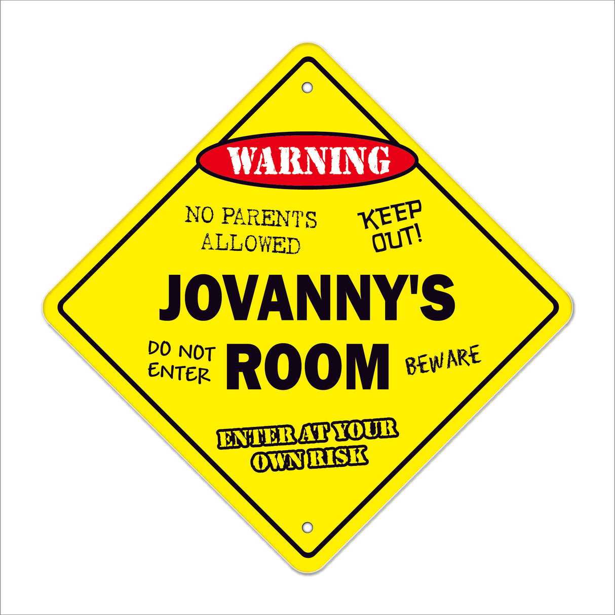 Jovanny's Room Sign