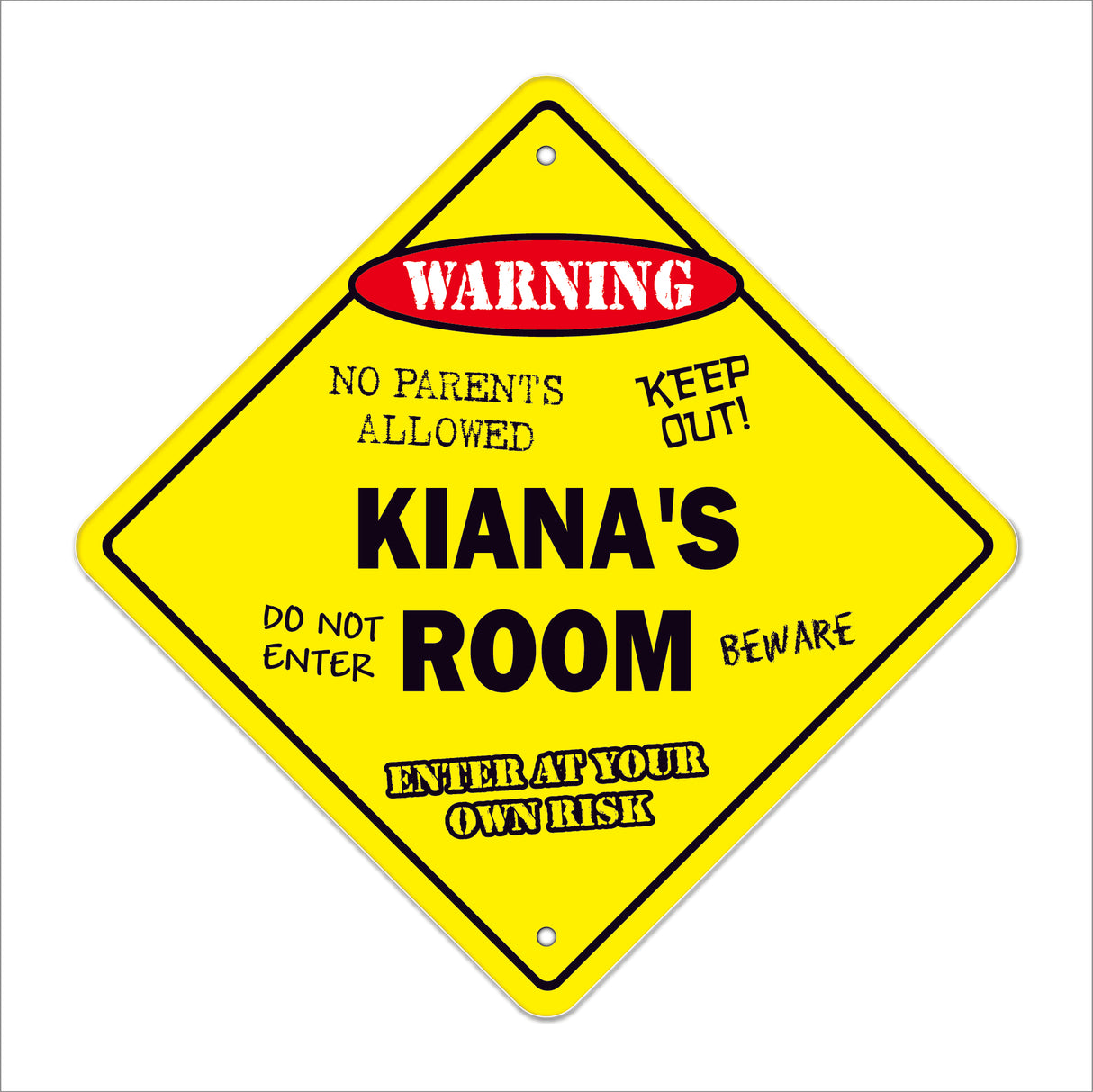 Kiana's Room Sign
